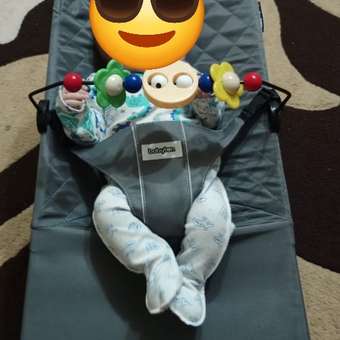 Шезлонг Babyton Balance Темно-серый: отзыв пользователя ДетМир