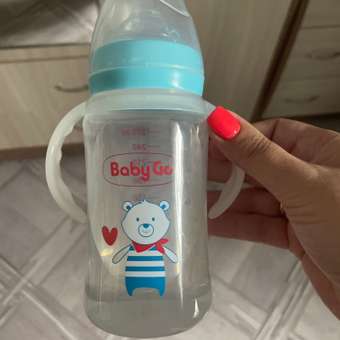 Бутылочка BabyGo 270 мл 1 шт.: отзыв пользователя Детский Мир