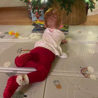 Детский складной коврик Pollzu Динозаврики 150 x 180 см: отзыв пользователя Детский Мир