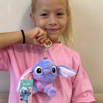 Игрушка мягкая брелок Stitch фиолетовый: отзыв пользователя ДетМир