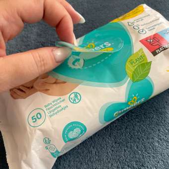Влажные салфетки Pampers New Baby 50 шт.: отзыв пользователя ДетМир