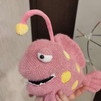 Мягкая игрушка Abtoys Удильщик Knitted: отзыв пользователя Детский Мир