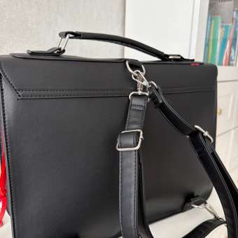 Ранец-портфель Erhaft чёрный: отзыв пользователя Детский Мир