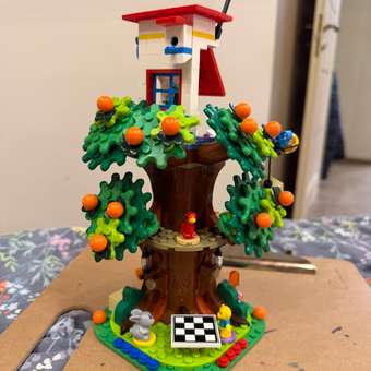 Конструктор РУБРИК Чебурашка Дом на дереве 335 дет.: отзыв пользователя ДетМир