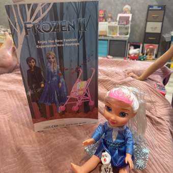 Кукла классическая ТОТОША Frozen Музыкальная кукла с коляской высота 35 см: отзыв пользователя Детский Мир