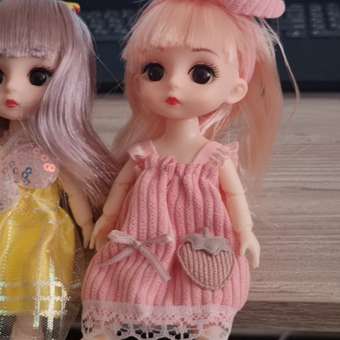 Кукла мини TrendToys для девочки шарнирная 6 шт высота 16 см: отзыв пользователя Детский Мир