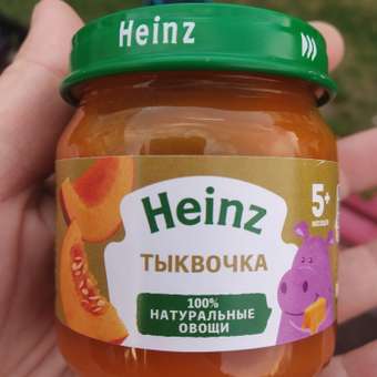 Пюре Heinz Тыква с 5 мес 80 г: отзыв пользователя ДетМир