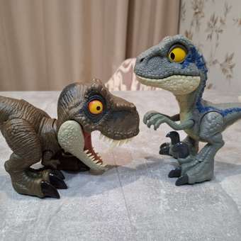 Игровой набор Jurassic World Команда Рыка T.Rex: отзыв пользователя Детский Мир