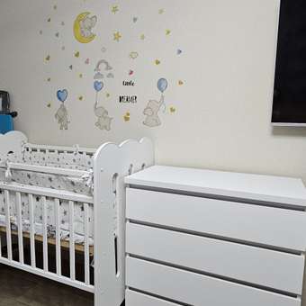 Детская кроватка ВДК, (белый): отзыв пользователя Детский Мир