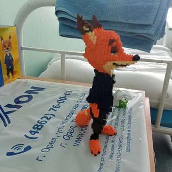 Конструктор Balody офицер полиции из мини-блоков 1450 дет.: отзыв пользователя ДетМир