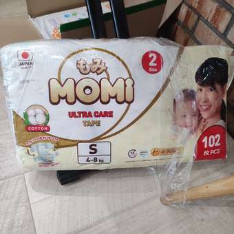 Подгузники Momi Ultra Care S 102 шт.: отзыв пользователя Детский Мир