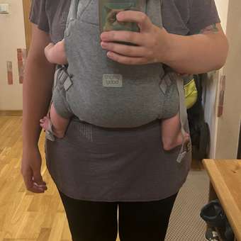 Эргорюкзак Amarobaby Snuggle серый: отзыв пользователя Детский Мир