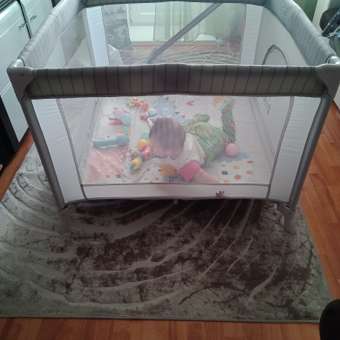 Манеж Babyton Circus Grey: отзыв пользователя Детский Мир