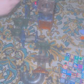 Конструктор Attivio Горки со светом магнитный 70 дет.: отзыв пользователя Детский Мир