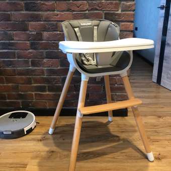 Стульчик для кормления Babyton Woody Grey: отзыв пользователя Детский Мир