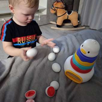 Игрушка BabyGo пирамидка Уточка: отзыв пользователя ДетМир