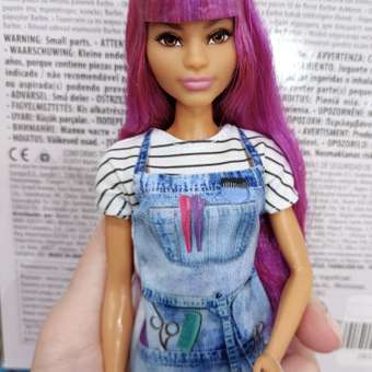 Кукла модельная Barbie Кем быть? Стилист: отзыв пользователя Детский Мир