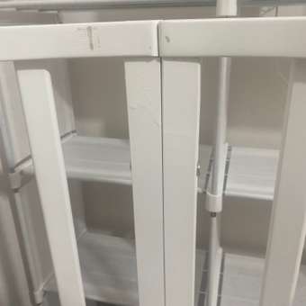 Детская кроватка Азбука Кроваток овальная, без маятника (белый): отзыв пользователя Детский Мир