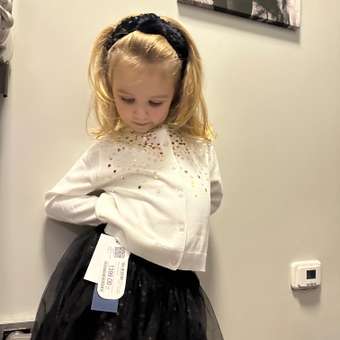 Кардиган Orsolini с пайетками: отзыв пользователя Детский Мир