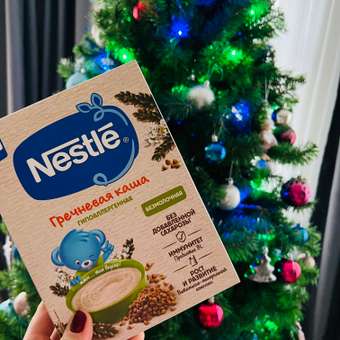 Каша молочная Nestle гречневая 200г с 4месяцев: отзыв пользователя ДетМир