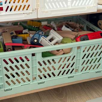 Коробка складная FUTURINO Home зелёная: отзыв пользователя Детский Мир