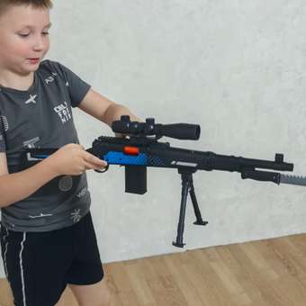 Снайперская винтовка игрушечная MiniMinds детская с и пульками+нож: отзыв пользователя Детский Мир