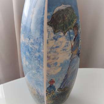 Ваза Elan Gallery Прогулка 2 л 11.5х11.5х25 см квадрат: отзыв пользователя Детский Мир