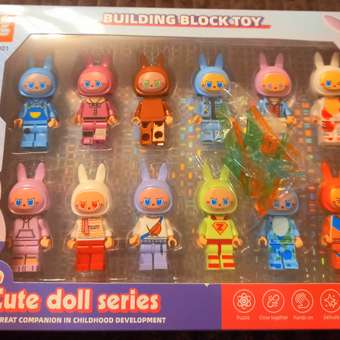 Игровой набор ТОТОША фигурки ЛАБУБУ для Лего, 12 шт: отзыв пользователя Детский Мир