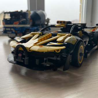 Конструктор LEGO Technic Бугатти Болид 905 дет.: отзыв пользователя ДетМир