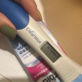 Тест для определения срока беременности Clearblue цифровой 81639467: отзыв пользователя Детский Мир