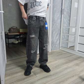 Джинсы-багги СИНИЙ МИР: отзыв пользователя Детский Мир