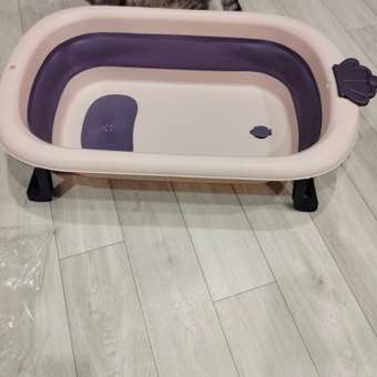 Ванна детская складная Rant со сливом складная Marlin RBT003 Lavender: отзыв пользователя Детский Мир