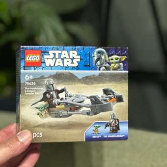 Конструктор LEGO Star Wars Мандалорец и спидер-байк 58 дет.: отзыв пользователя Детский Мир