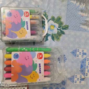 Восковые мелки BabyGo 12 шт.: отзыв пользователя Детский Мир