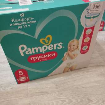 Трусики Pampers Pants 5 (12-17 кг) 150 шт.: отзыв пользователя Детский Мир