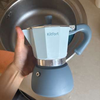 Кофеварка гейзерная KITFORT КТ-7151: отзыв пользователя Детский Мир