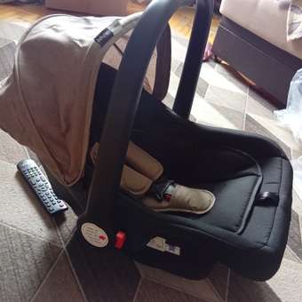 Коляска 3в1 Babyton Flexi Ride Black-Beige бежевый: отзыв пользователя Детский Мир