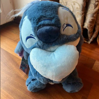 Игрушка мягкая Stitch син с сердц BZ-057: отзыв пользователя Детский Мир