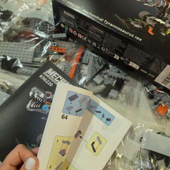 Конструктор TrendToys Динозавр -Тиранозавр 730 дет.: отзыв пользователя Детский Мир