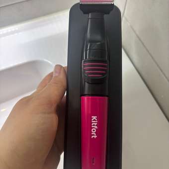 Триммер "3 в 1" КТ-3139-1 черно-малиновый: отзыв пользователя Детский Мир