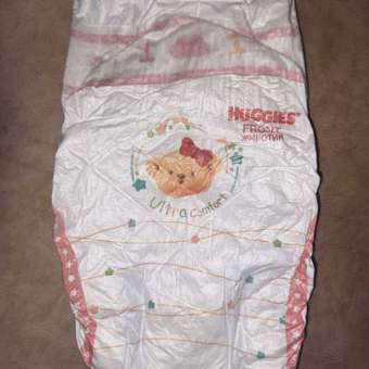Подгузники Huggies Ultra Comfort для девочек 3 (5-9 кг) 78 шт.: отзыв пользователя ДетМир
