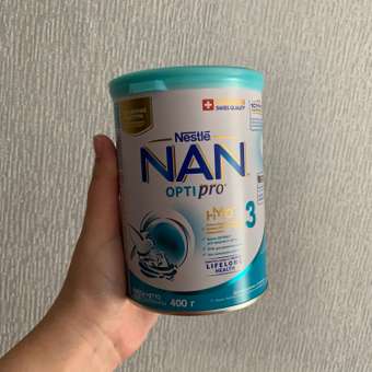 Смесь NAN 3 400г с 12месяцев: отзыв пользователя Детский Мир