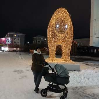 Коляска 2в1 Babyton Sandy Grey серый: отзыв пользователя Детский Мир