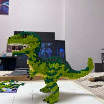 Конструктор Balody Велоцираптор из мини-блоков 1457 дет.: отзыв пользователя Детский Мир