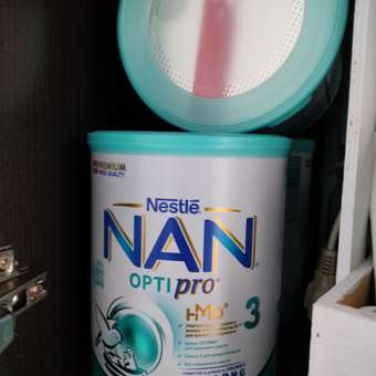 Молочко NAN 3 800 г с 12 месяцев: отзыв пользователя ДетМир