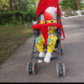 Коляска прогулочная Babyton Zoo Red: отзыв пользователя ДетМир