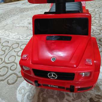 Пушкар BabyCare Mercedes G350d с ручкой: отзыв пользователя Детский Мир