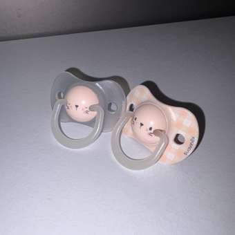 Пустышка Suavinex силикон ортодонтическая от 6 мес. 2 шт.: отзыв пользователя Детский Мир