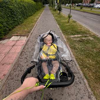 Дождевик Babyton на прогулочную коляску: отзыв пользователя Детский Мир