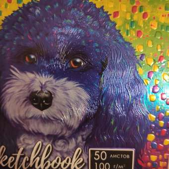 Скетчбук Cancburg Щенок 50 лист. 1 шт.: отзыв пользователя Детский Мир